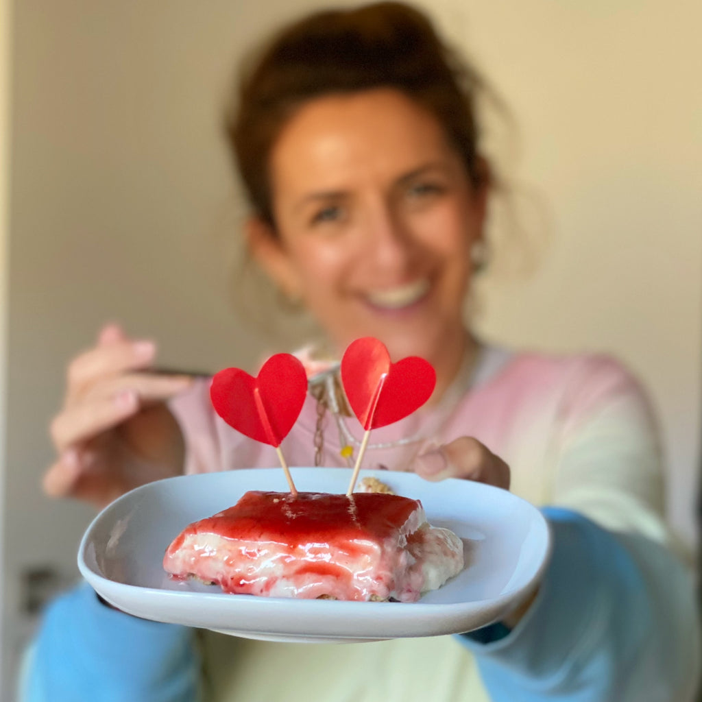 Valentine’s Strawberry 🍓 Cheesecake