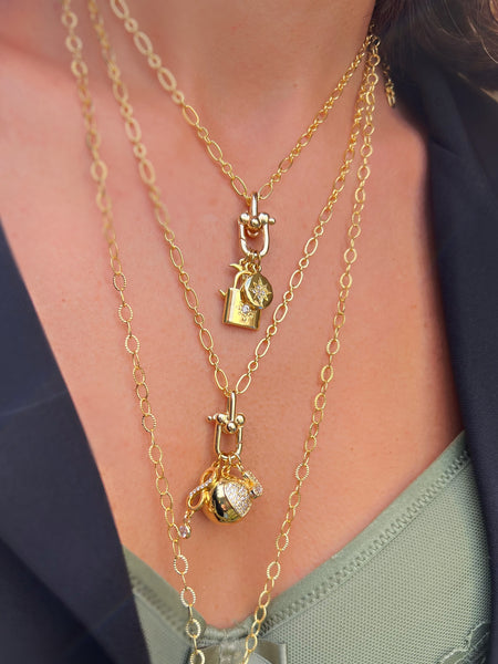 Frosted Bellini Κολιέ με charms