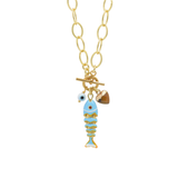 Sea Charms Κολιέ με ψαράκι