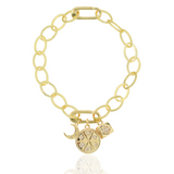 Christmas Mimosa Βραχιόλι με charms