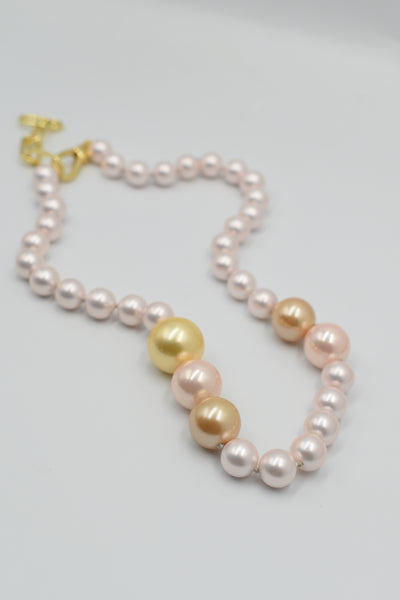 Blush Pearls Κολιέ με πέρλες