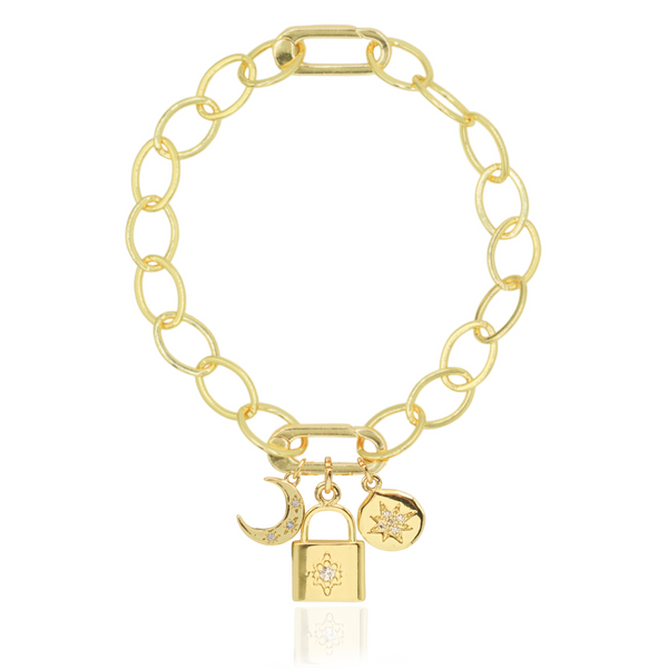 Frosted Bellini Βραχιόλι με charms