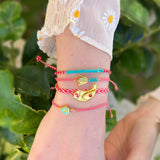 Sky Blue Μαρτάκι με τιρκουάζ σμάλτο και ματάκι