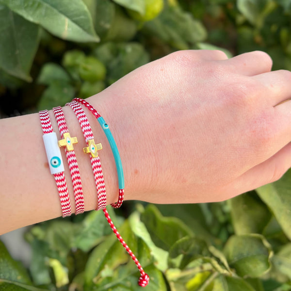 Spring Blessing Μαρτάκι με σταυρό