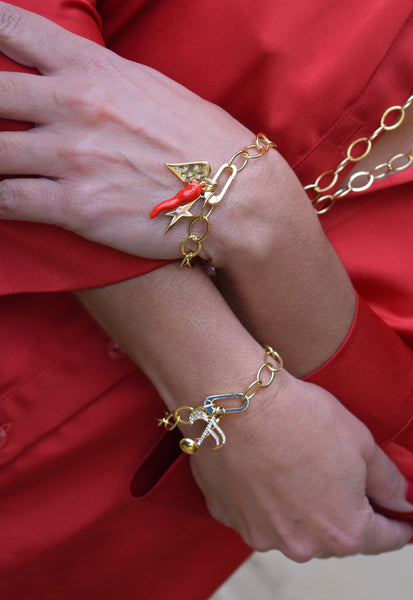 Frozen Royal Βραχιόλι με charms