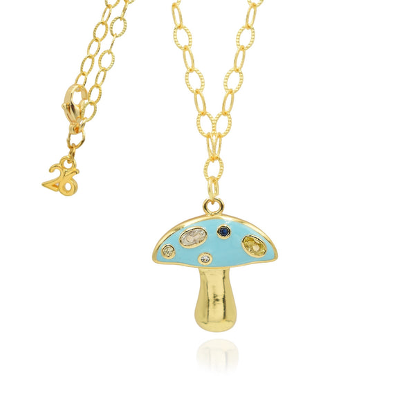 Magic Year Γούρι 2026 Κολιέ μανιτάρι