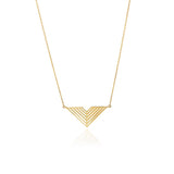 Arrow Κολιέ χρυσό 9K