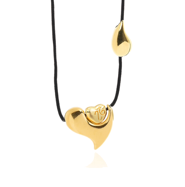 Lucky Love Γούρι 2026 Κολιέ καρδιά