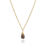 Sugar Sparkle Κολιέ με πέτρα smoky quartz