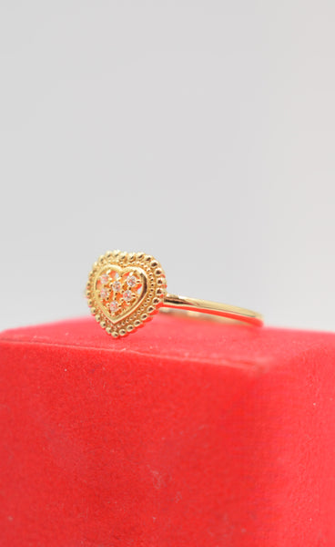 Shining Heart Δαχτυλίδι χρυσό 14K