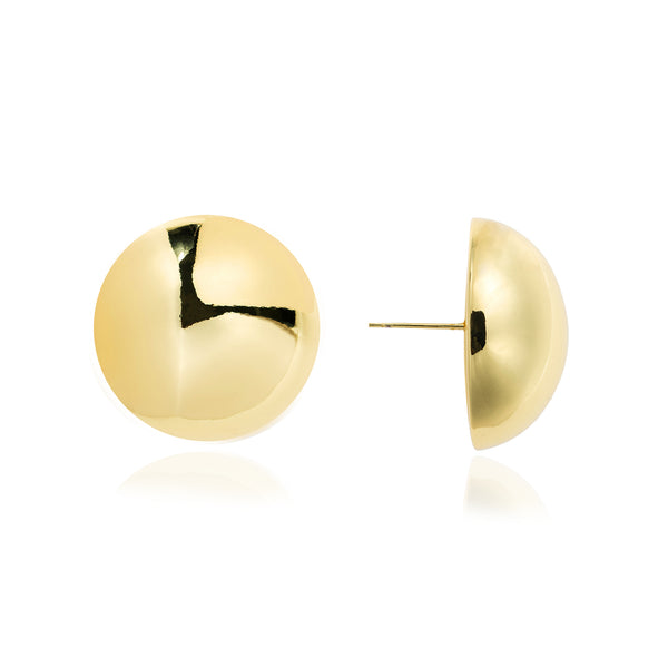 Sphere Σκουλαρίκια σε σχήμα σφαίρας χρυσό