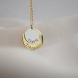 Two Circles Κολιέ personalized